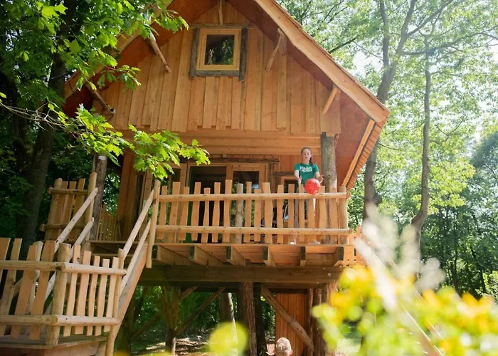 Wooden I Boomhut Op Recreatiepark Mastendol Holiday home *