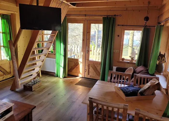 Wooden I Boomhut Op Recreatiepark Mastendol Holiday home *